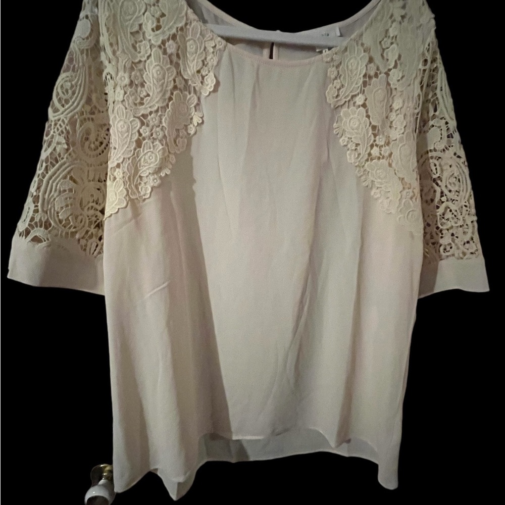 NWT off white Soieblu 3X blouse